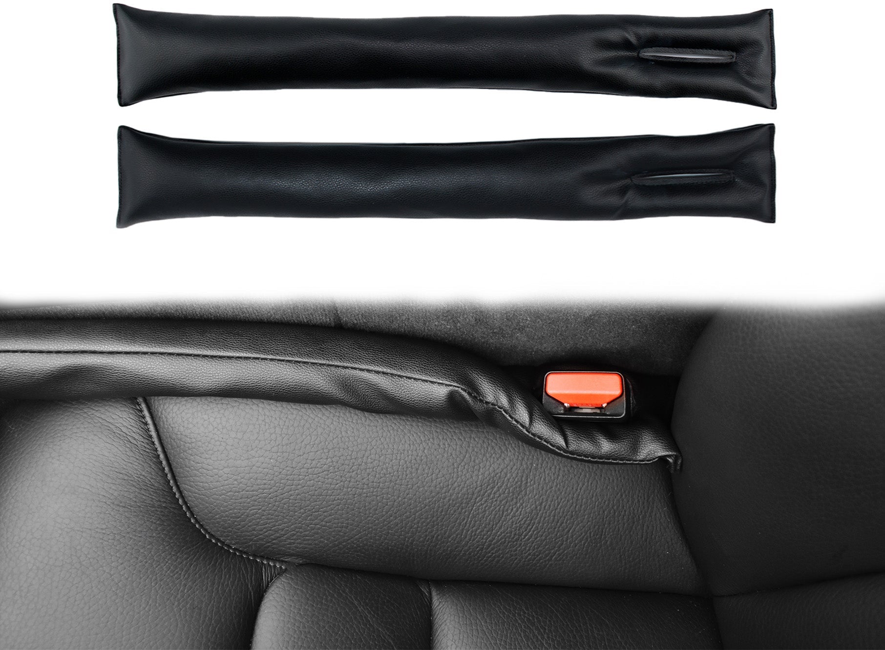 Universal Car Seat Gap Filler Cushions Pack of 2 Connected Essentials