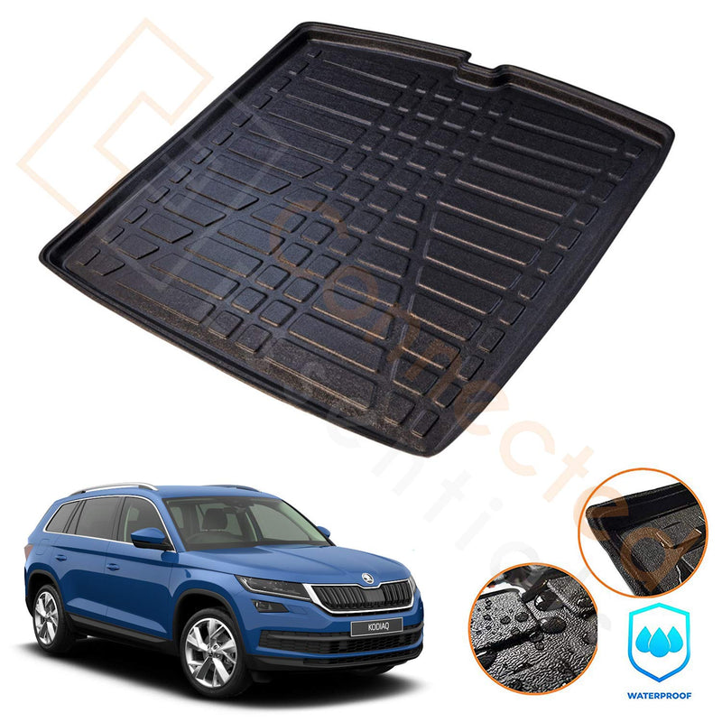 Skoda Kodiaq Boot Liner for 2017Onwards Models Connected Essentials